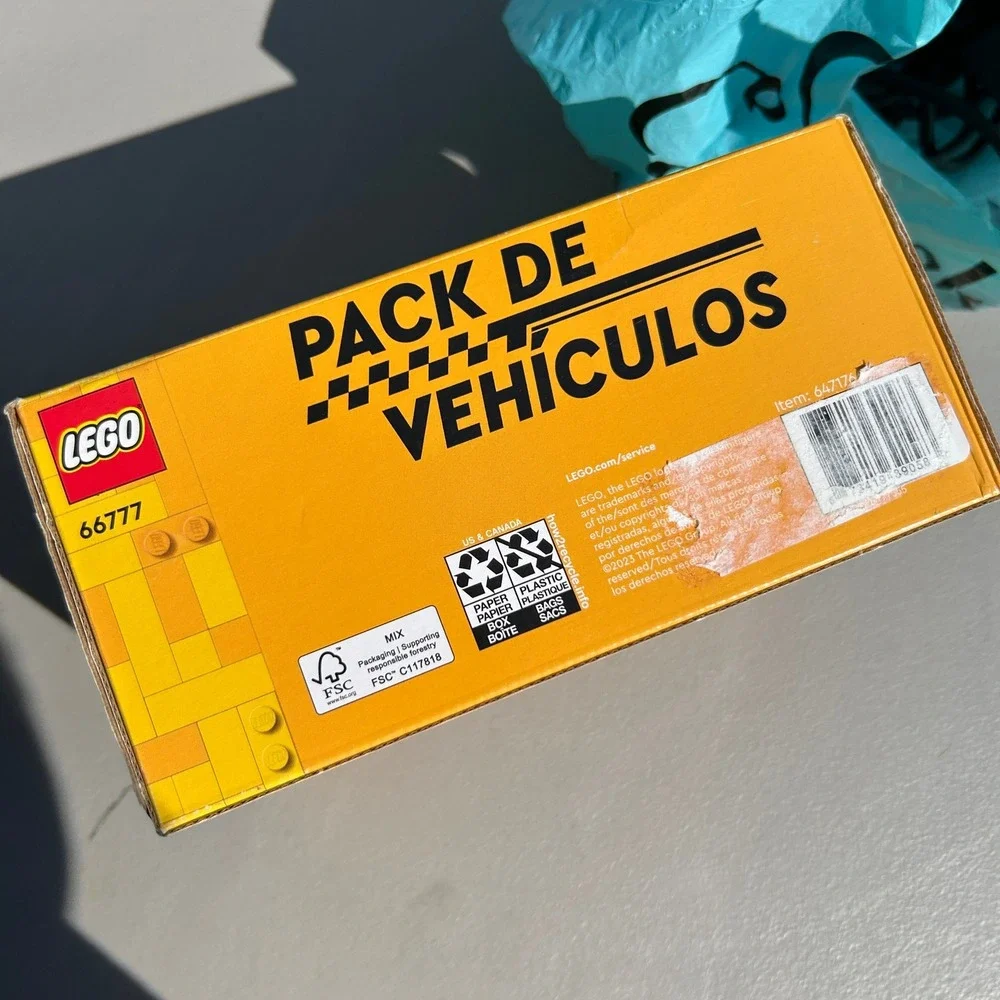 LEGO 66777 Vehicle Pack 5-in-1 Set Technic City Creator Classic 288 Pcs NEW